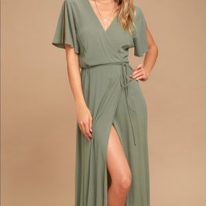 Lulus maxi dress
